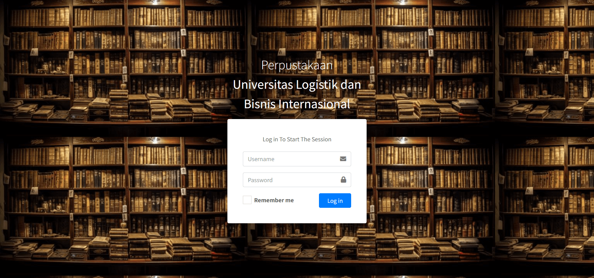 Website Perpustakaan