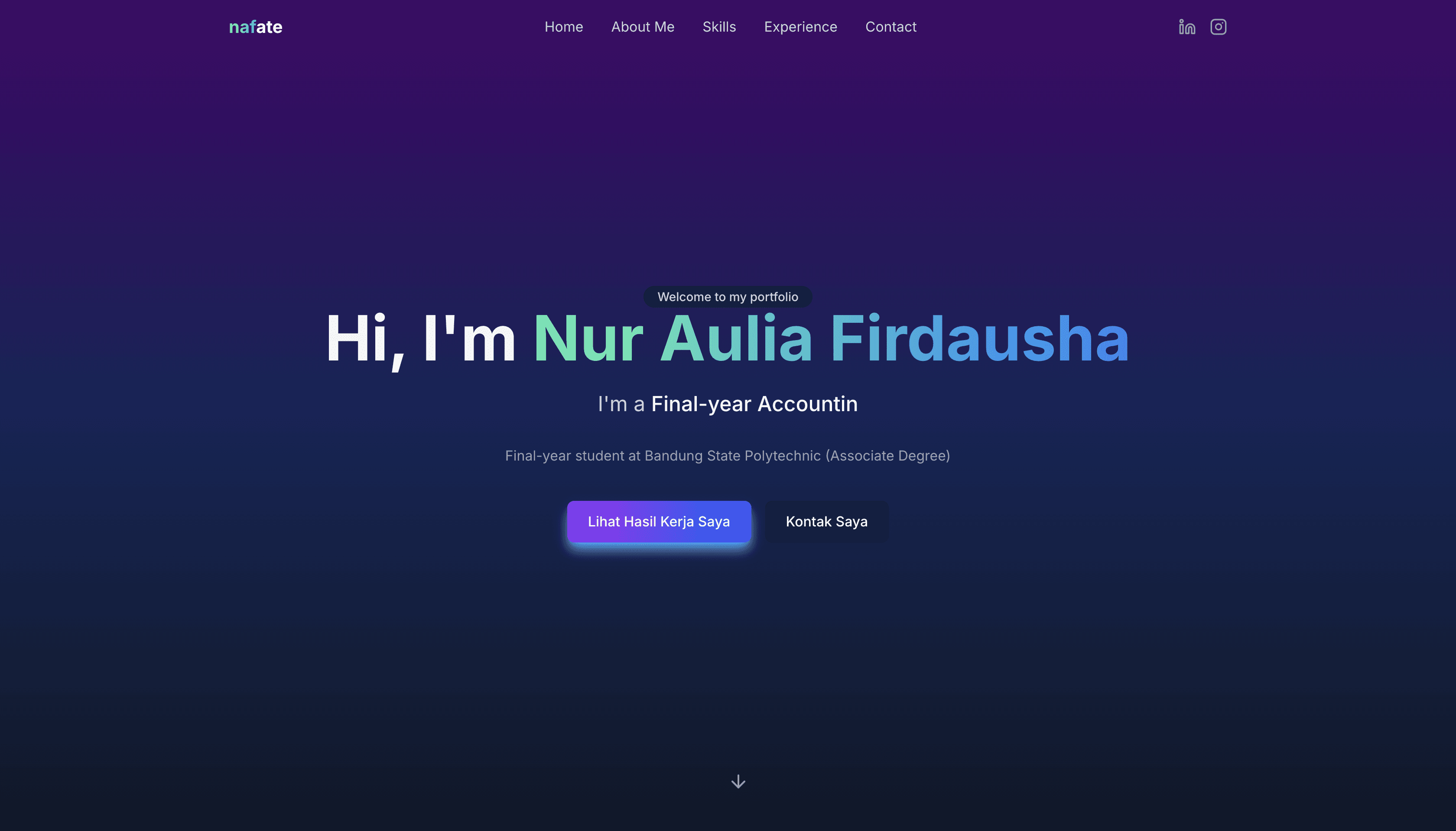 Website Portofolio Pribadi